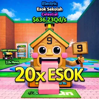20X - ($636.23QD/S) ESOK SEKOLAH