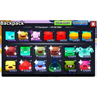 🍀 8.55QD Best Slime - 👑 Rebirth 22 Slime Rng Account 