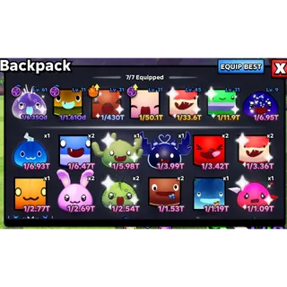 💎 Slime Rng REBIRTH 19 Account - 👑 6.35QD BEST SLIME