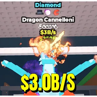 $3.0B/S Diamond Dragon cannelloni 