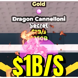 🐉 $1B/S GOLD DRAGON CANNELLONI