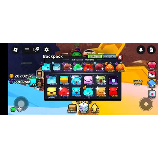 🔥8.55QD Best Slime - 👑 Rebirth 21 Slime Rng Account 