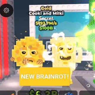 Gold Cooki And Milki