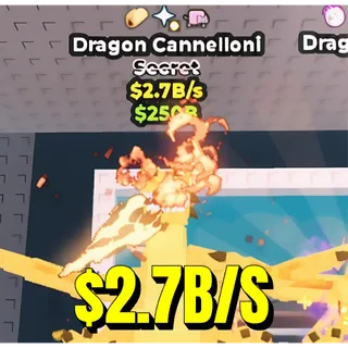🐉 $2.7B/S  DRAGON CANNELLONI (AVAILABLE)