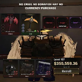 Demonic + Arcane + Demon,Angel,Dwarf