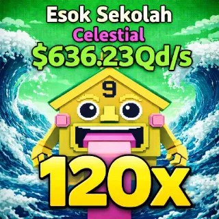 120X - $ 636.23 QD/S ESOK SEKOLAH