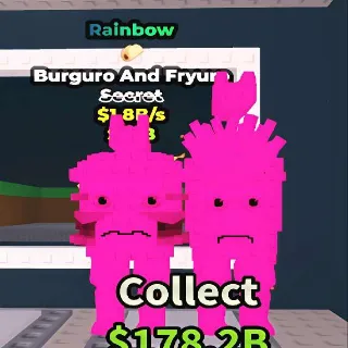 RAINBOW BURGURO AND FRYURO