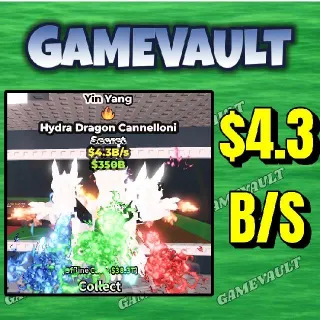 $4.3B YIN-YANG HYDRA DRAGON CANNELLONI