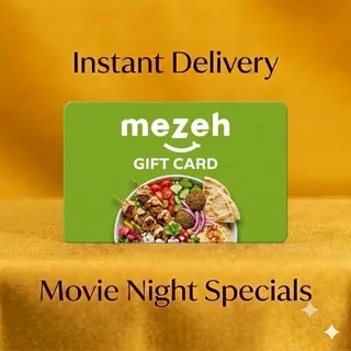 $100 USD Mezeh Gift Card
