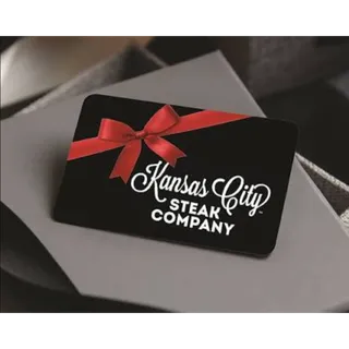 $100 USD Kansas City Steak Company Gift Card