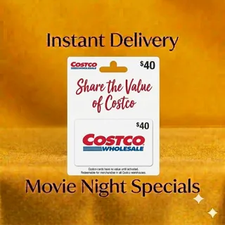 $40 USD Costco Gift Card