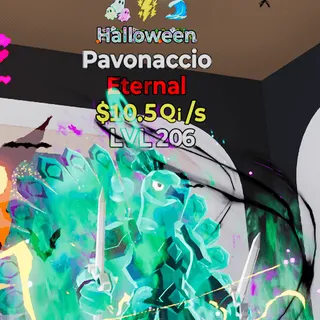 Halloween Pavonaccio