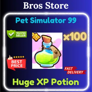 100x Huge XP Potion