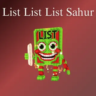List List List Sahur