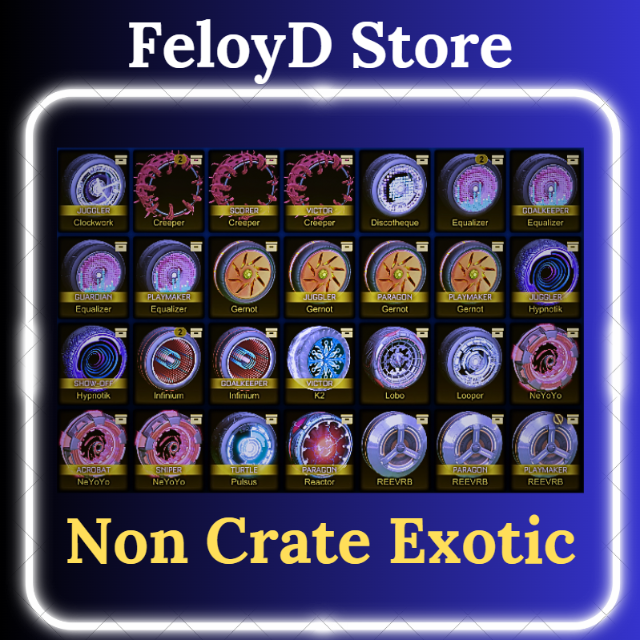 120x NCE (Non Crate Exotic) Game Items Gameflip