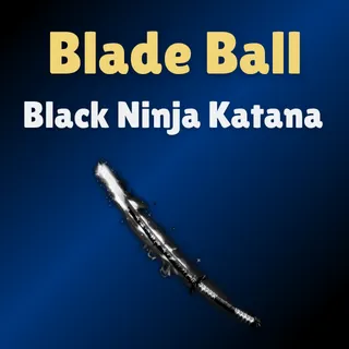 Black Ninja Katana - Blade Ball