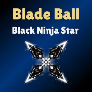 Black Ninja Star - Blade Ball