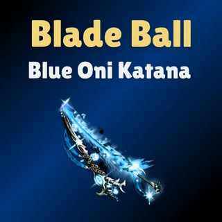 Blue Oni Katana - Blade Ball