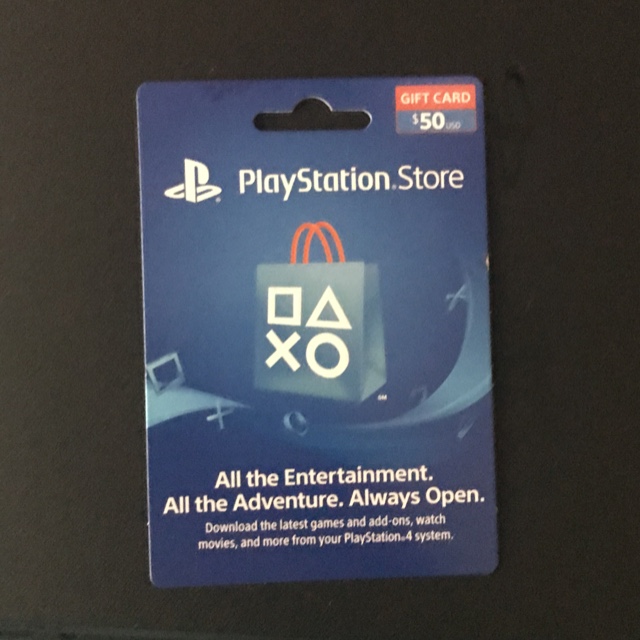 50 playstation card