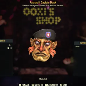 Fasnacht Captain Mask