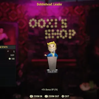 X100 leader bobble heads