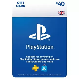 £40 Playststion Gift Card