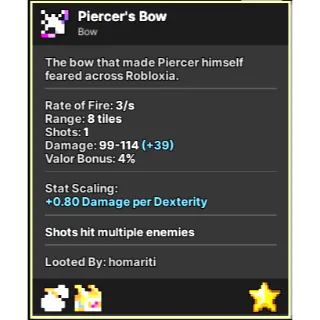 Pixel Quest | Piercer's Bow Legendary