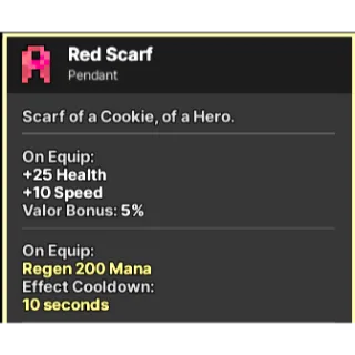 Pixel Quest | Red Scarf Legendary