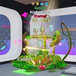 Jungle Krabarcade $51.3Qi/s Fortnite Steal The Brainrot 