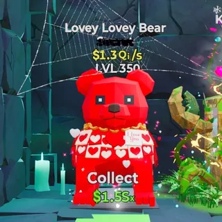 Lovey Lovey Bear $1.3Qi/s