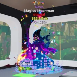 Rave Magico Moonman $83.8Qi/s Fortnite Steal The Brainrot 