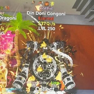 Fortnite Steal The Brainrot Don Doni Gongoni $37Qi/s