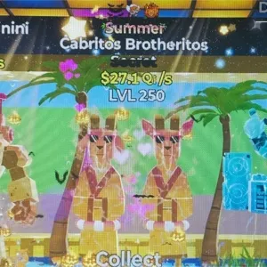 Fortnite Steal The Brainrot Cabritos Brotheritos $27.1Qi/s