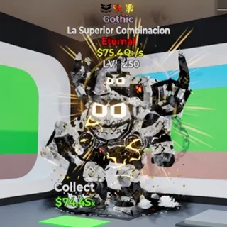 Gothic La Superior Combinacion $75.4Qi/s Fortnite Steal The Brainrot