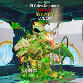 Jungle El Grim Reapero $93.7Qi/s Fortnite Steal The Brainrot