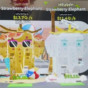 Fortnite Steal The Brainrot Strawberry Elephant Bundle $25.1Qi/s Total