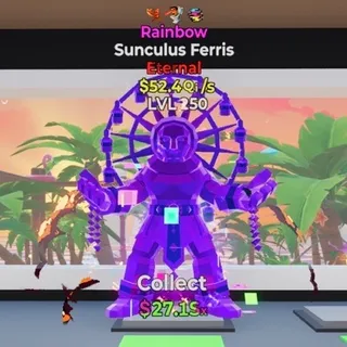 Rainbow Sunculus Ferris $52.4Qi/s