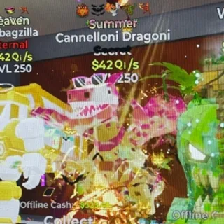 Fortnite Steal The Brainrot Cannelloni Dragoni $42Qi/s