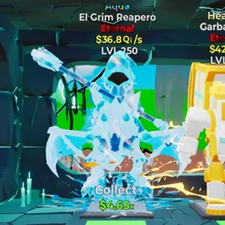 Aqua El Grim Reapero $36.8Qi/s Fortnite Steal The Brainrot 