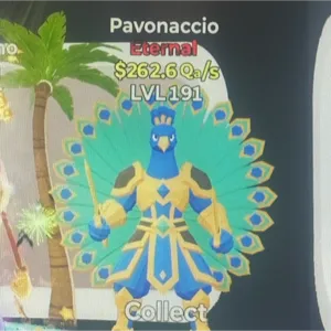 Pavonaccio $262.6Qa/s