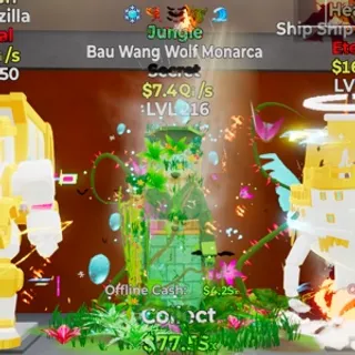 Fortnite Steal The Brainrot Bau Wang Wolf Monarca