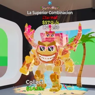 La Superior Combinacion $57Qi/s Fortnite Steal The Brainrot 
