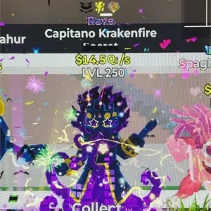 Fortnite Steal The Brainrot Capitano Krakenfire $14.5Qi/s Maxed