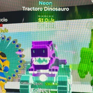 Fortnite Steal The Brainrot Tractoro Dinosauro