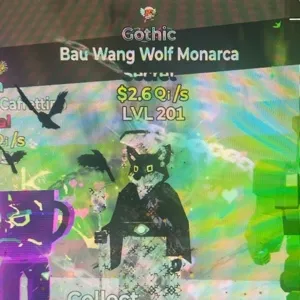 Fortnite Steal The Brainrot Bau Wang Wolf Monarca