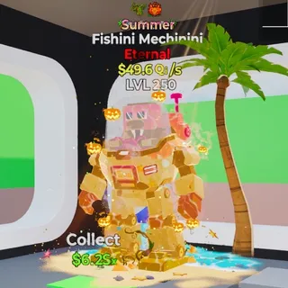 Fishini Mechinini $49.6Qi/s Fortnite Steal The Brainrot 