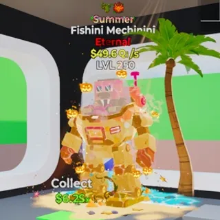 Fishini Mechinini $49.6Qi/s Fortnite Steal The Brainrot 