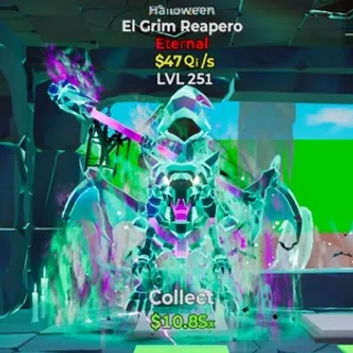 Halloween El Grim Reapero $47Qi/s