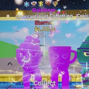 Fortnite Steal The Brainrot Croissantini et Caffettino 