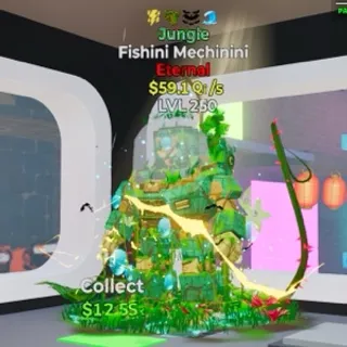 Jungle Fishini Mechinini $59.1Qi/s Fortnite Steal The Brainrot